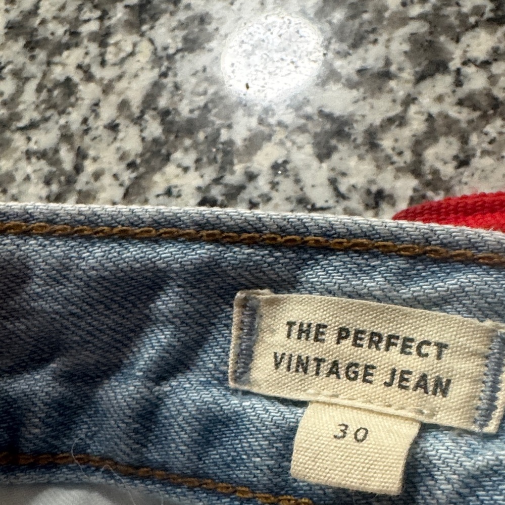 Madewell Blue Vintage Jeans
